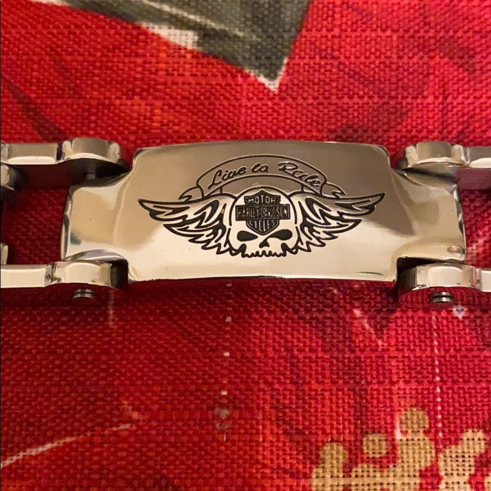 - HD Live to Ride Mens Bracelets